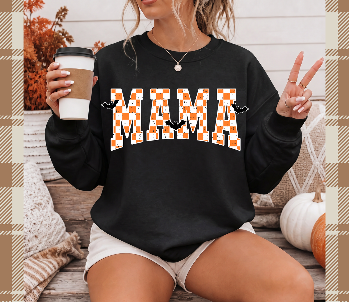 Mama Spooky Crewneck Sweatshirt