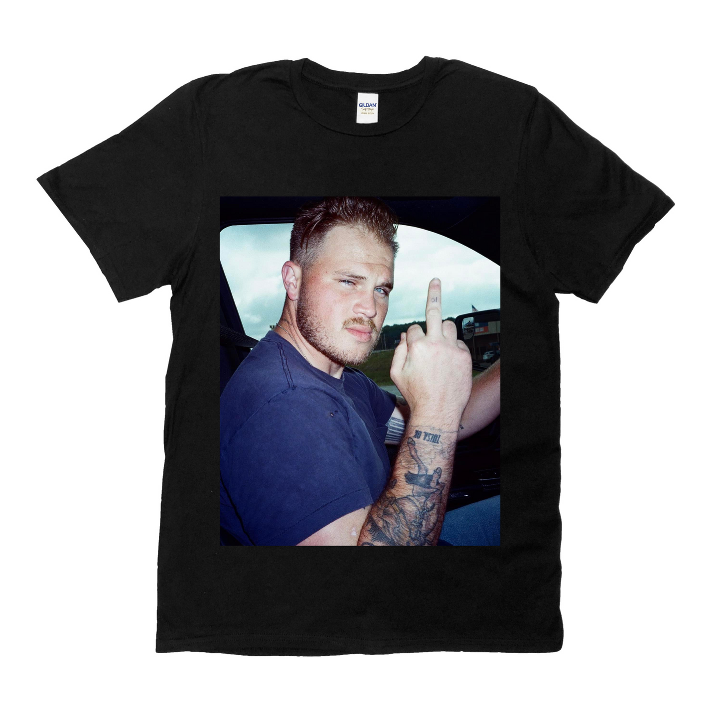 Zach Bryan Finger Tee