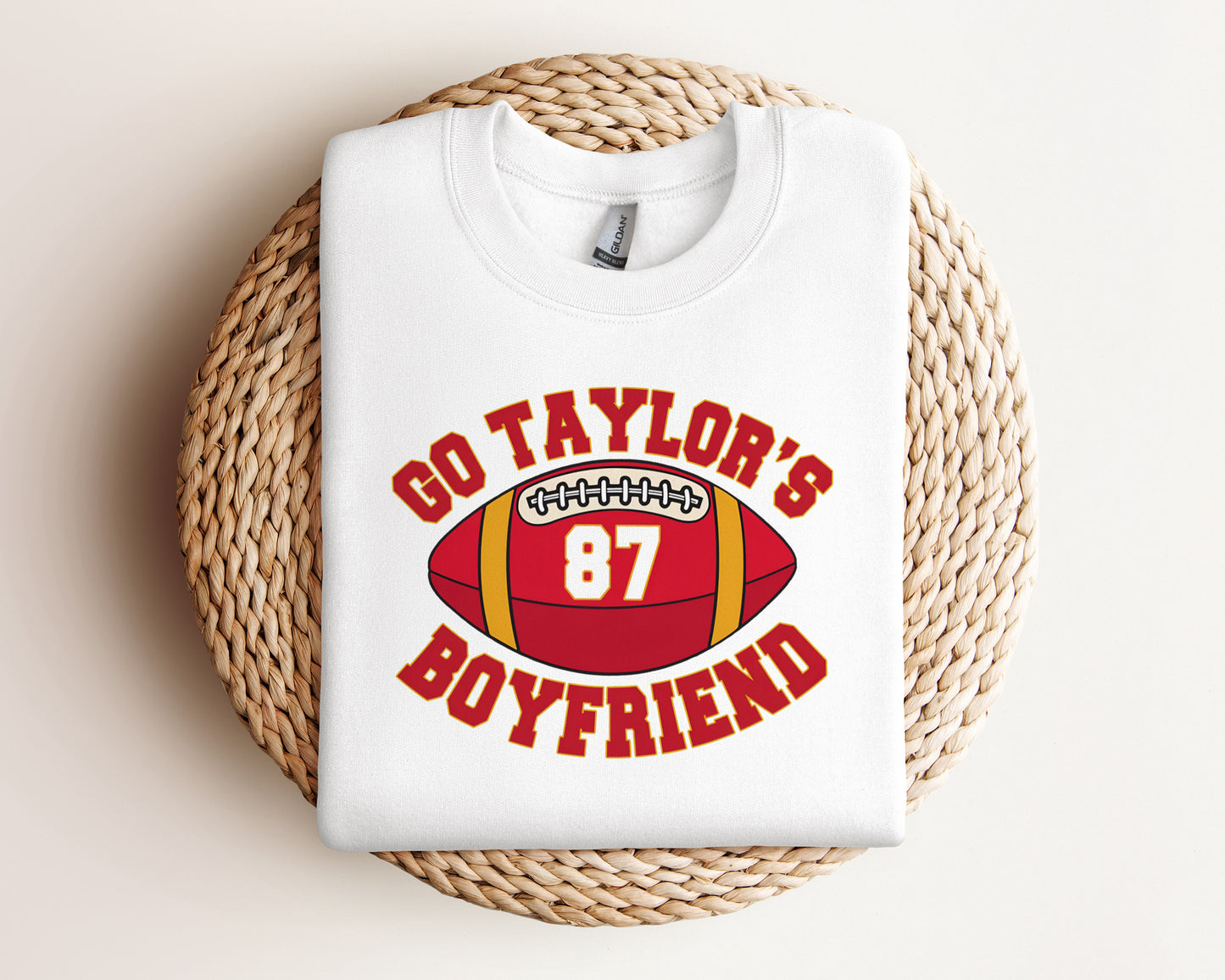 Go Taylor's Boyfriend Crewneck Sweatshirt