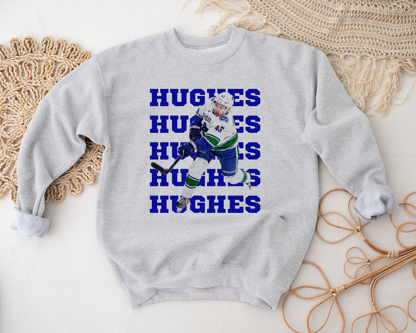 Quinn Hughes Crewneck