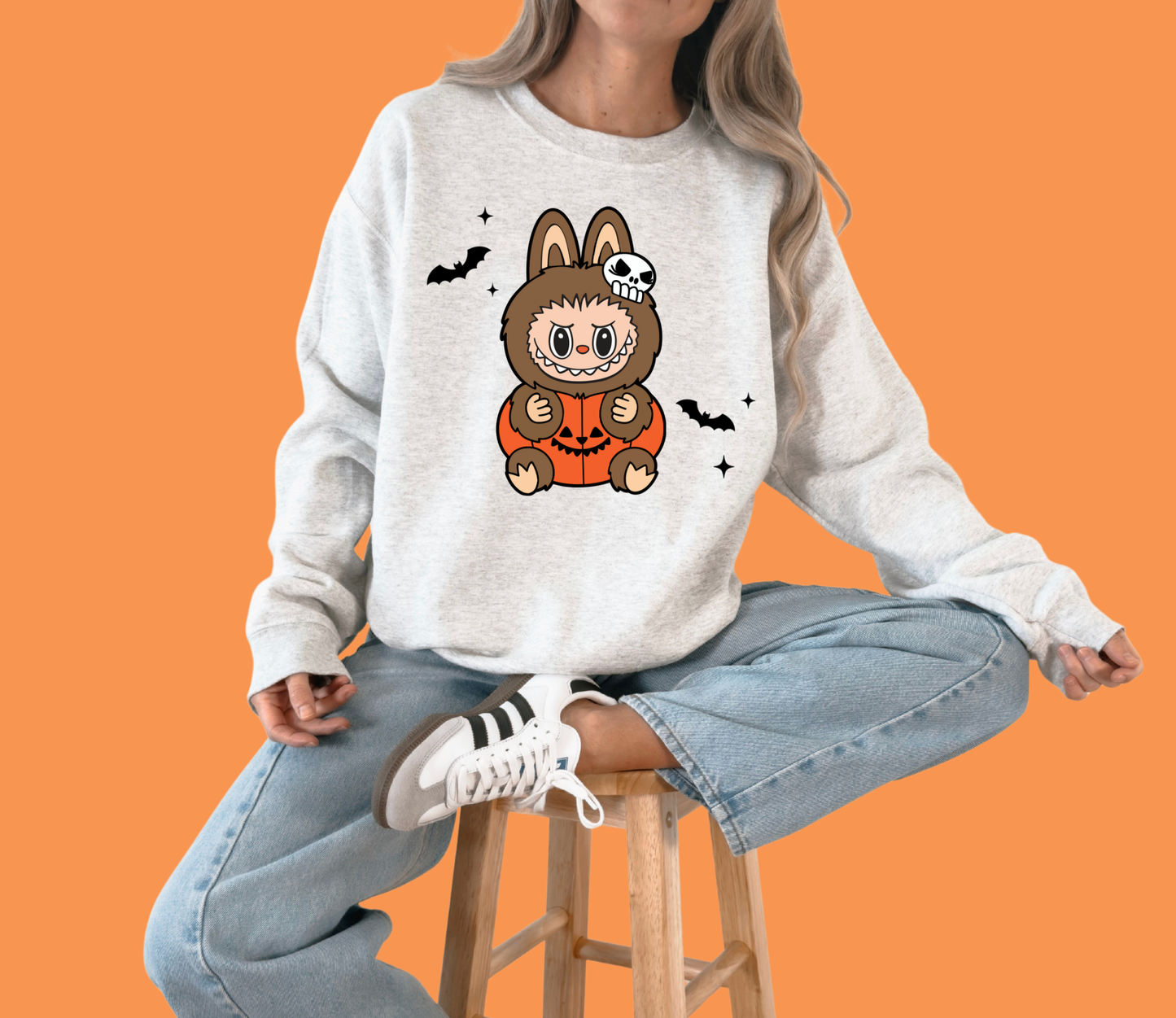 Monster Halloween Crewneck Sweatshirt