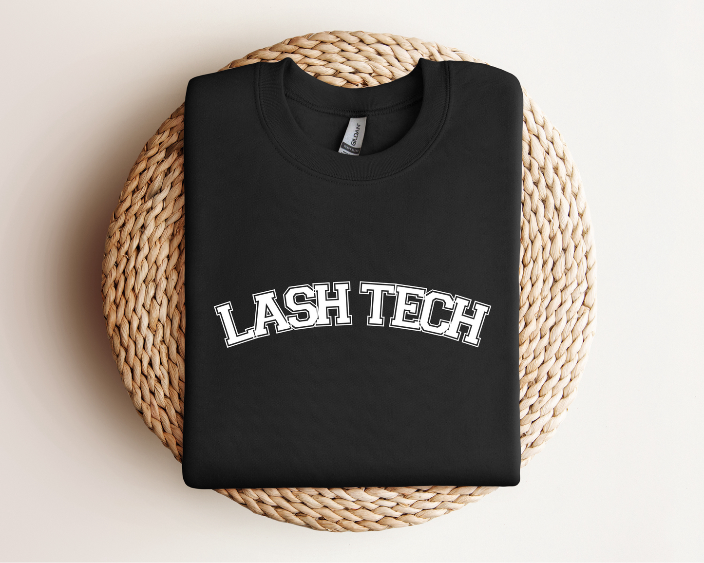 Lash Tech Collegiate Crewneck Sweatshirt