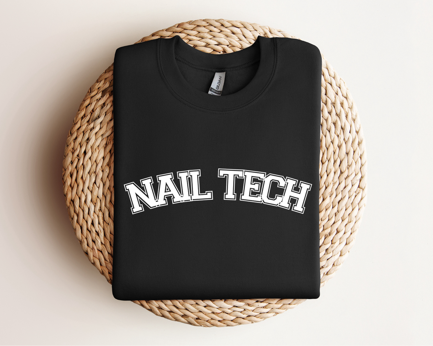 Nail Tech Collegiate Crewneck Sweatshirt