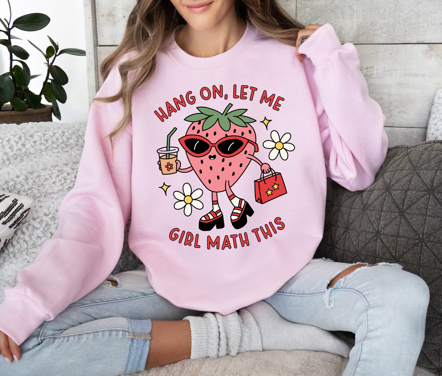 Girl Math Crewneck Sweatshirt