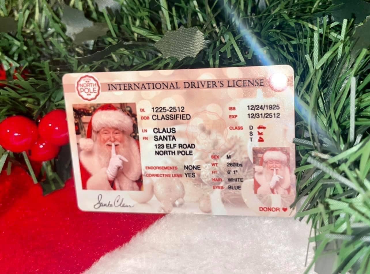 Santa's Sleigh License