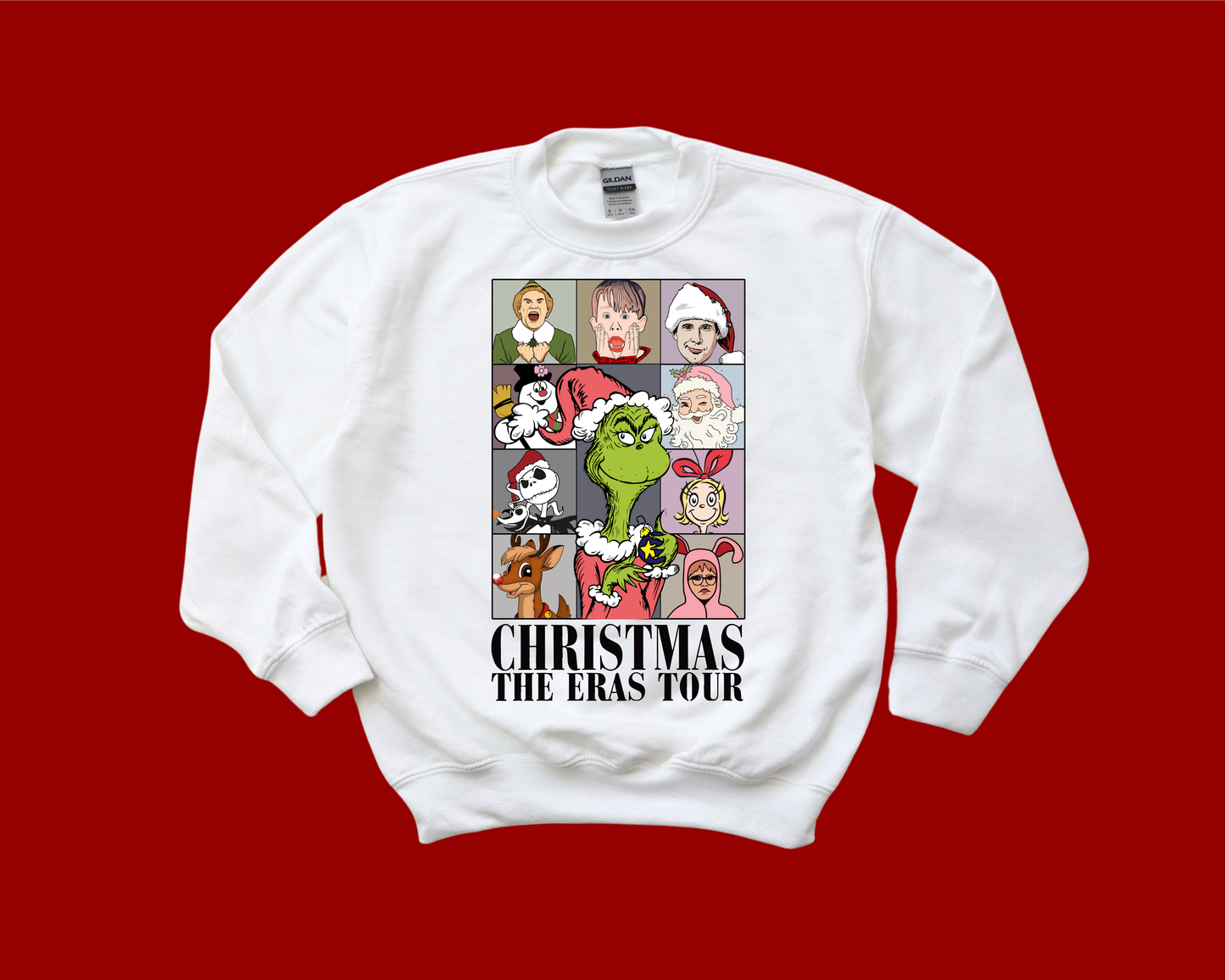 KIDS Christmas Eras Crewneck Sweatshirt