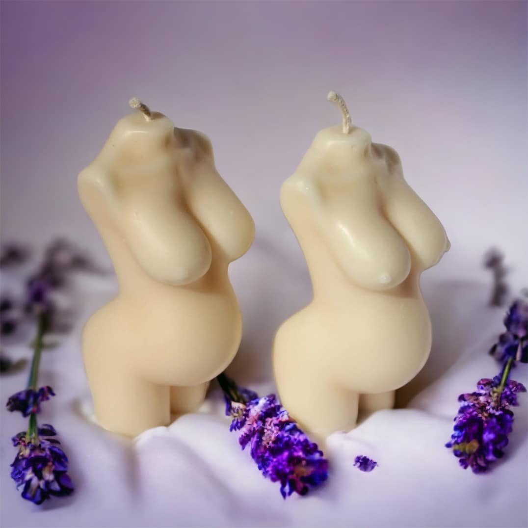 Pregnant Woman Soy Candle