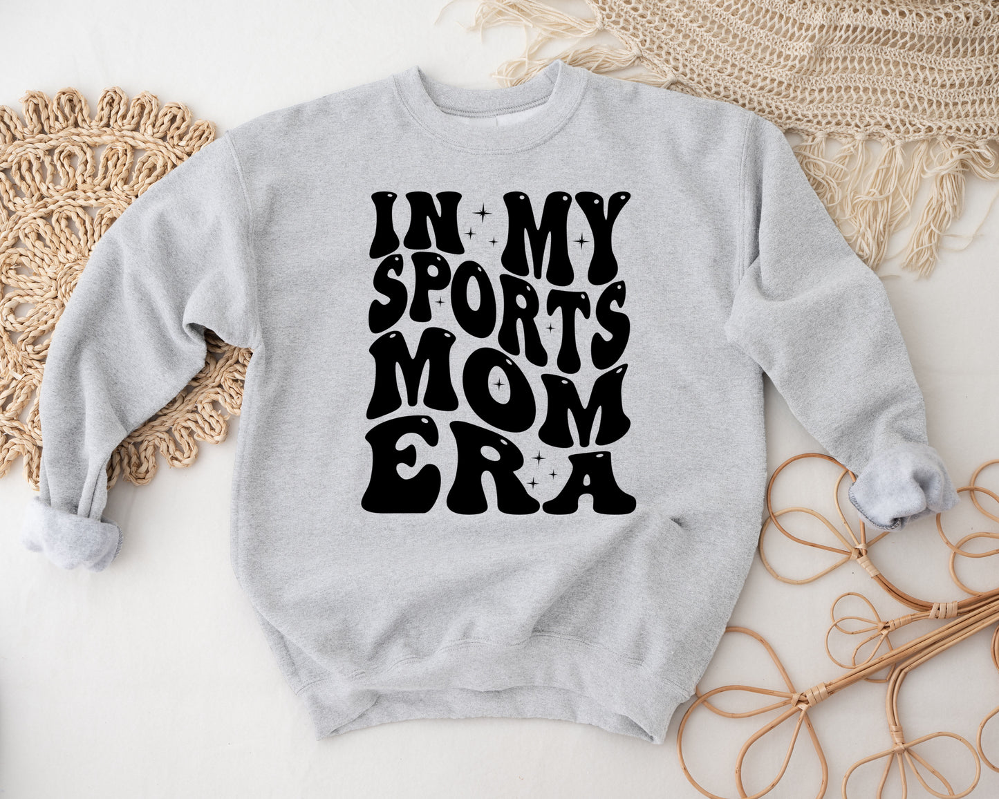 Sports Mom Era Crewneck Sweatshirt
