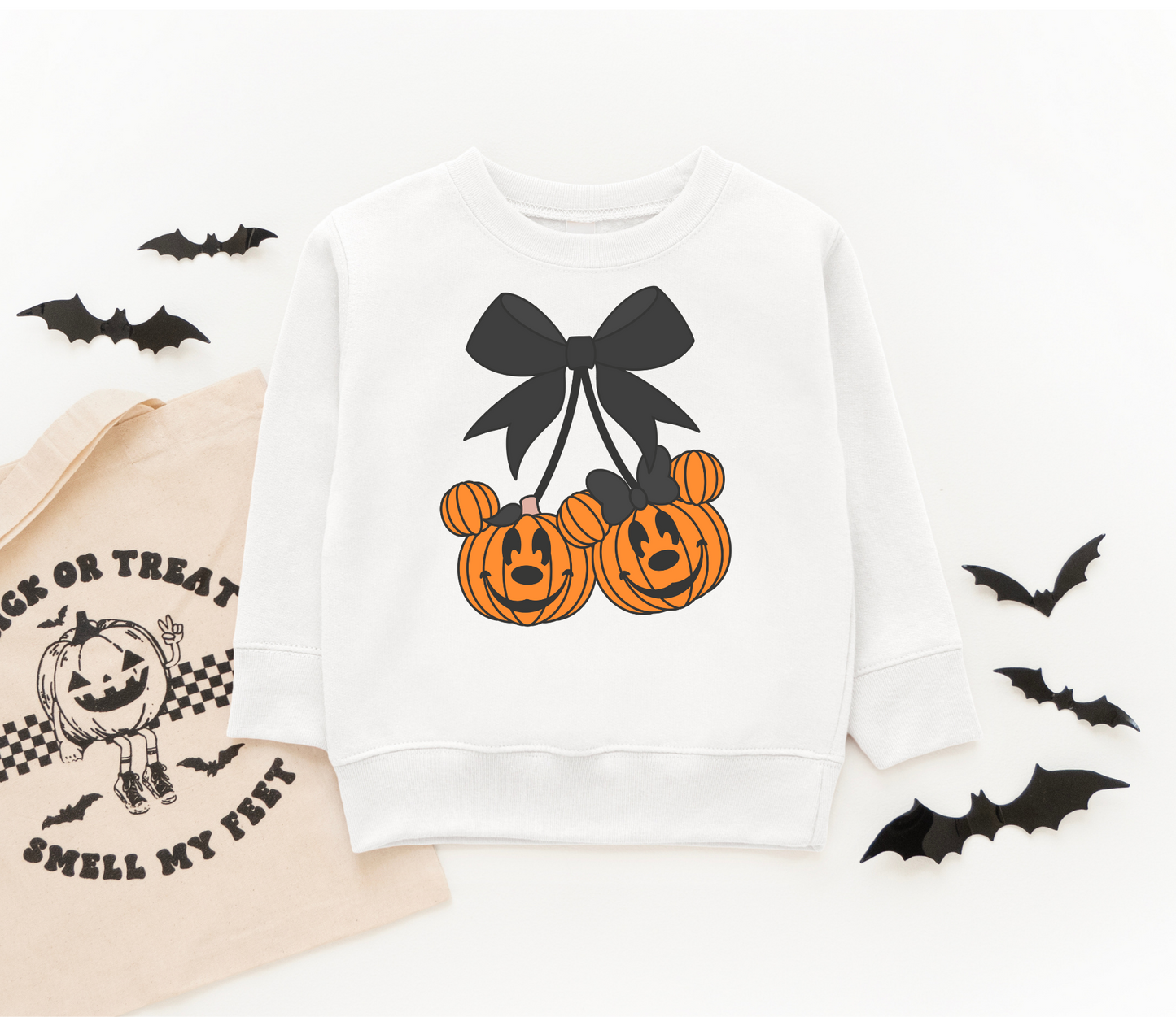 KIDS Pumpkin Cherries Sweatshirt