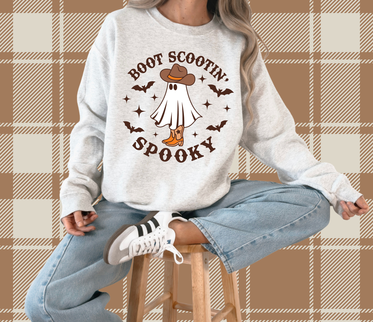 Boot Scootin' Spooky Crewneck Sweatshirt