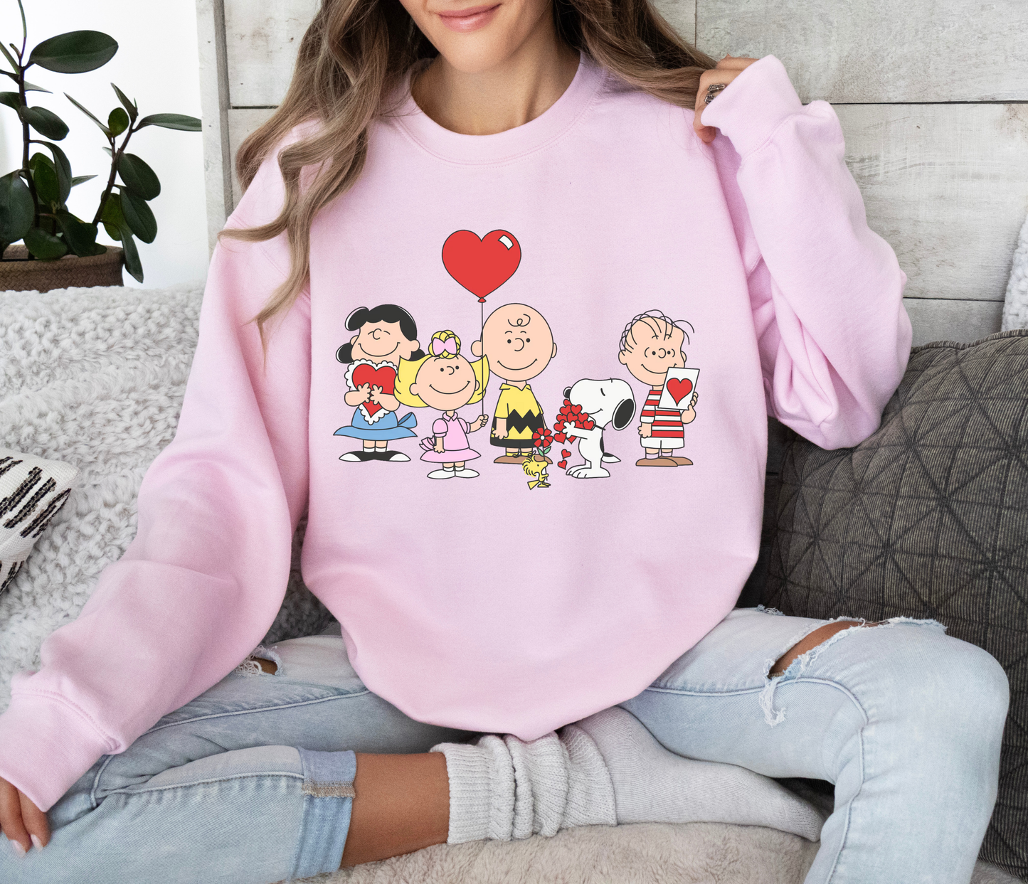 Charlie Brown Valentines Sweatshirt