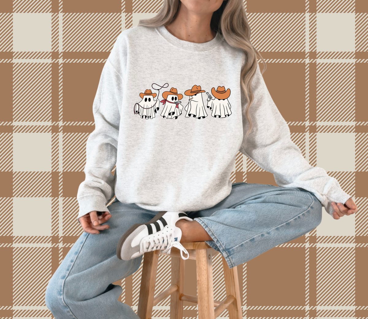 Cowboy Ghosts Crewneck Sweatshirt