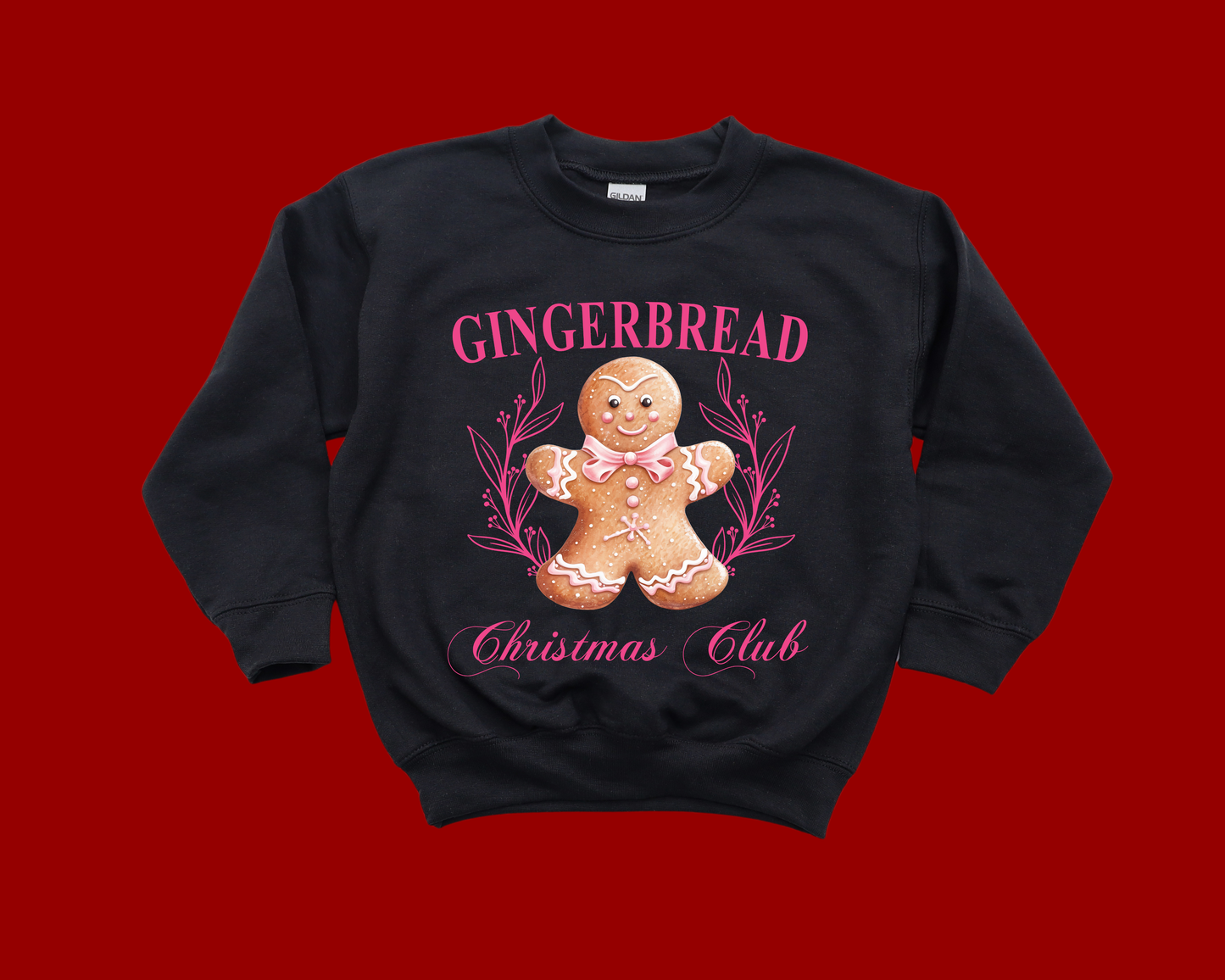 KIDS Gingerbread Club Crewneck Sweatshirt
