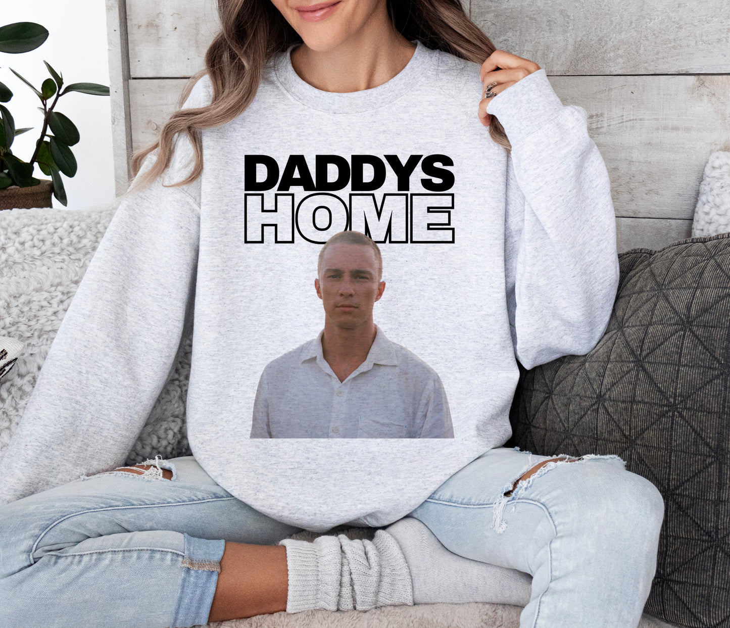 Drew Starkey Daddys Home Crewneck Sweatshirt