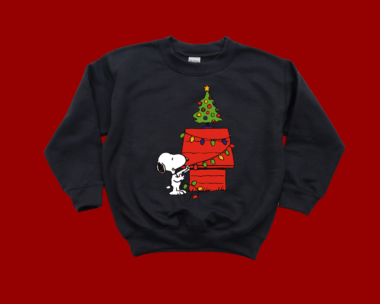 KIDS Snoopys House Crewneck Sweatshirt