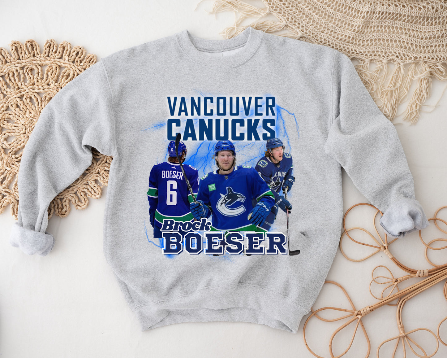 Brock Boeser Crewneck