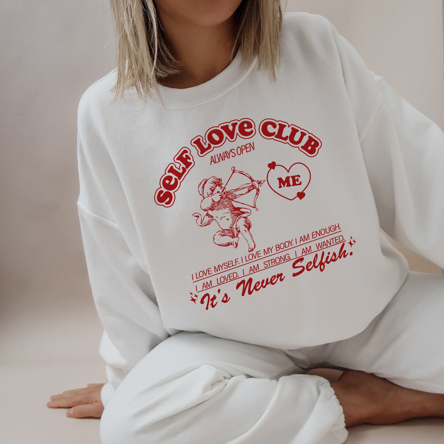 Self Love Club Crewneck Sweatshirt