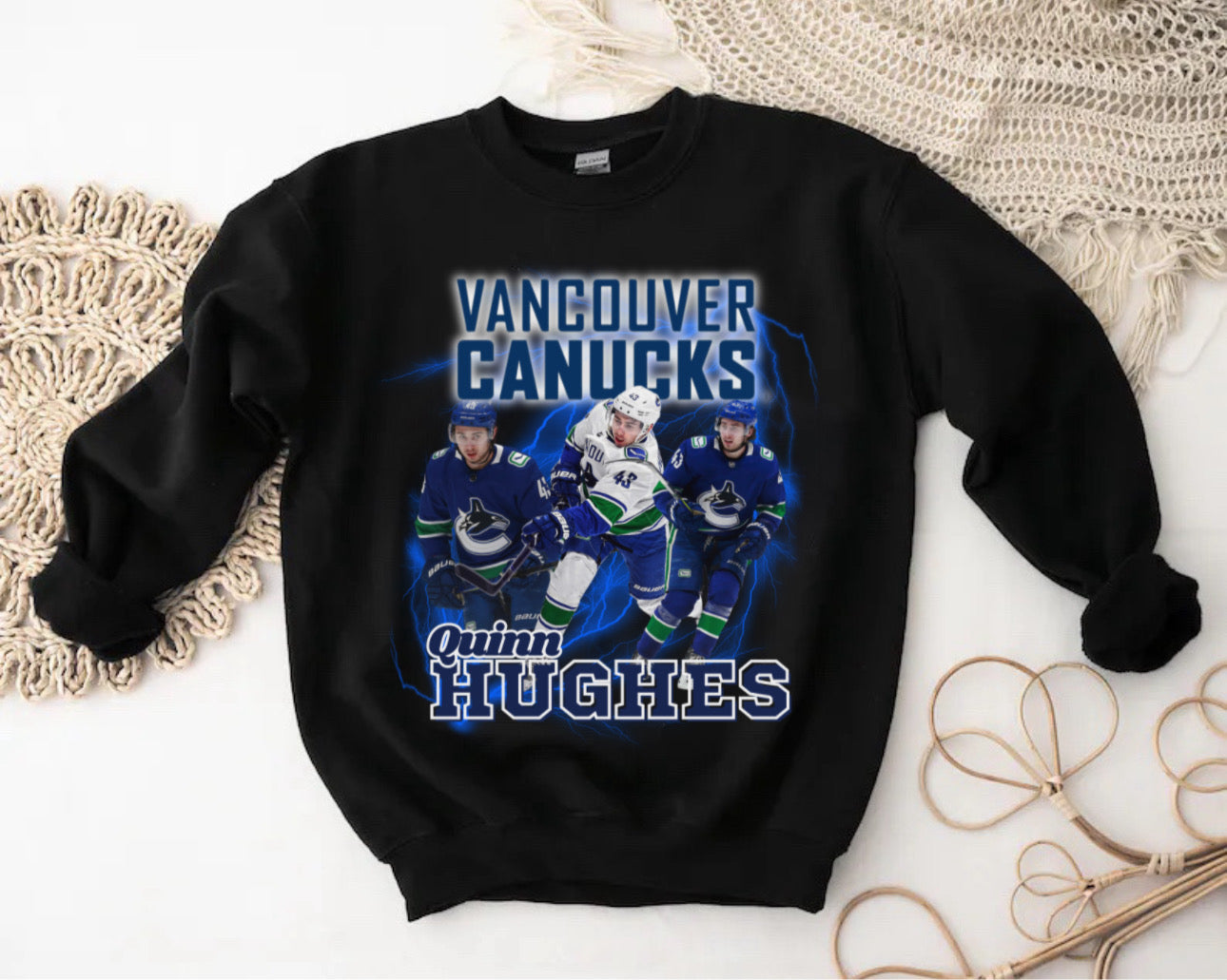 Quinn Hughes Crewneck