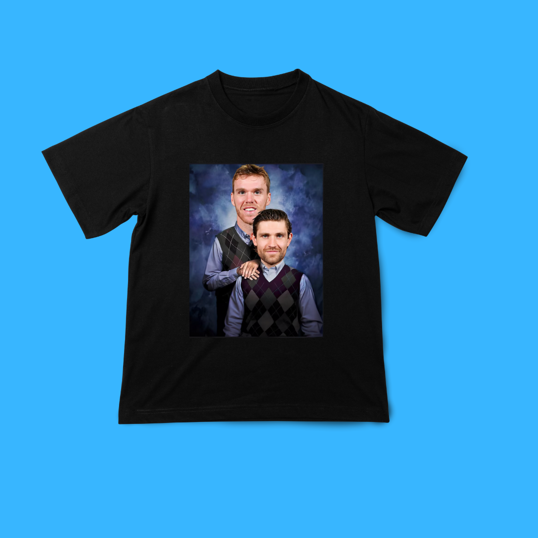 McDavid Draisaitl Step Brothers TShirt