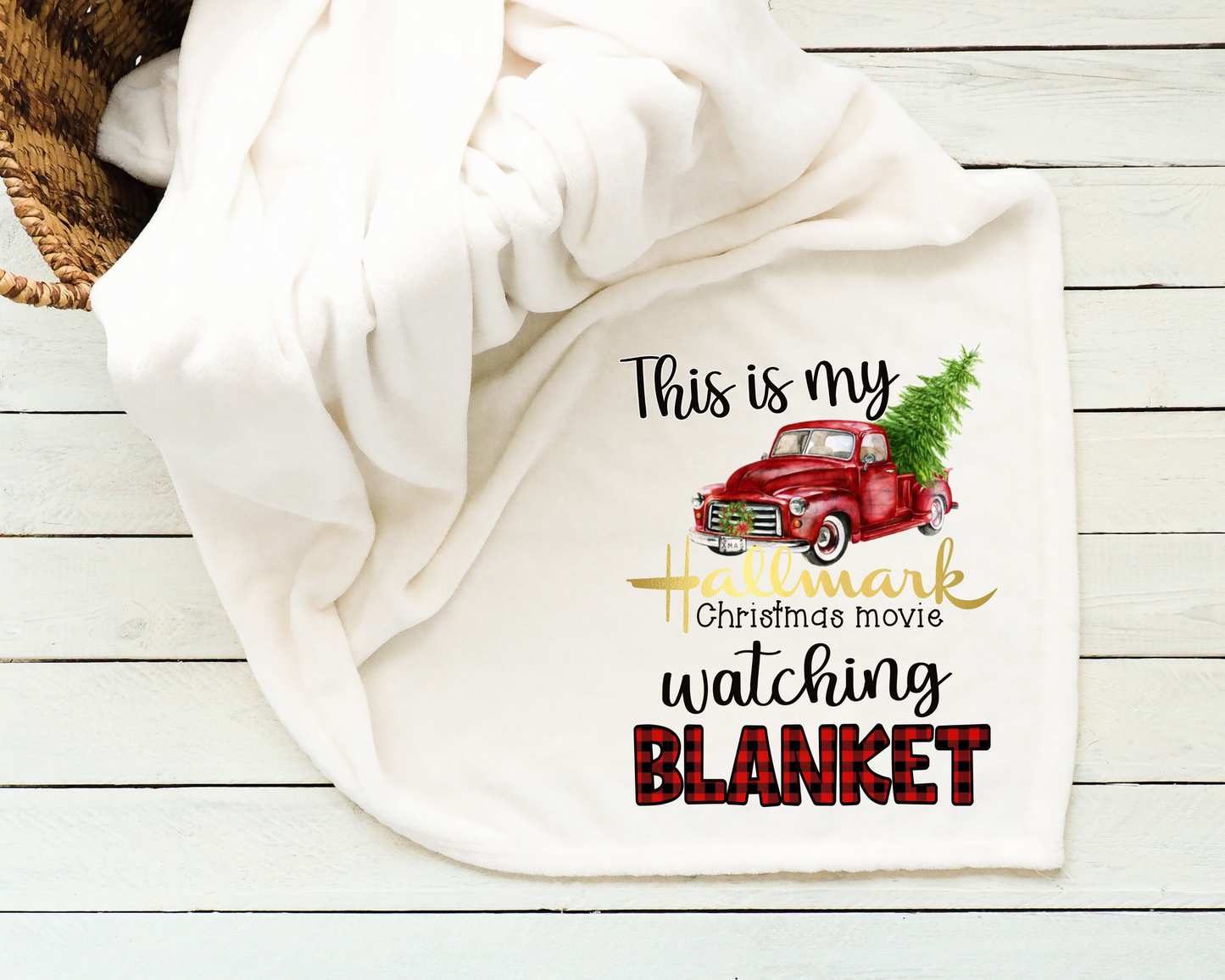 Hallmark Movie Watching Blanket