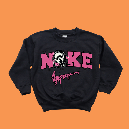 Ghost Face Halloween Crewneck Sweatshirt