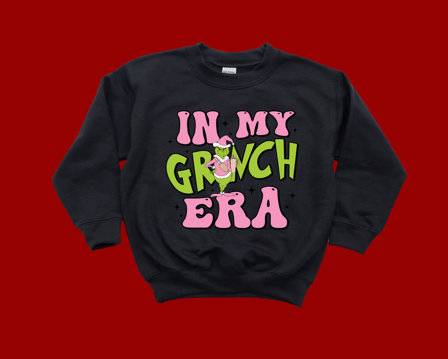 KIDS Grinch Era Crewneck Sweatshirt
