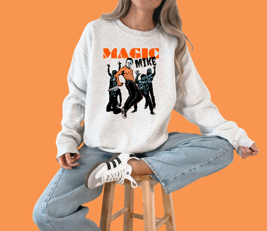 Magic Mike Halloween Crewneck Sweatshirt