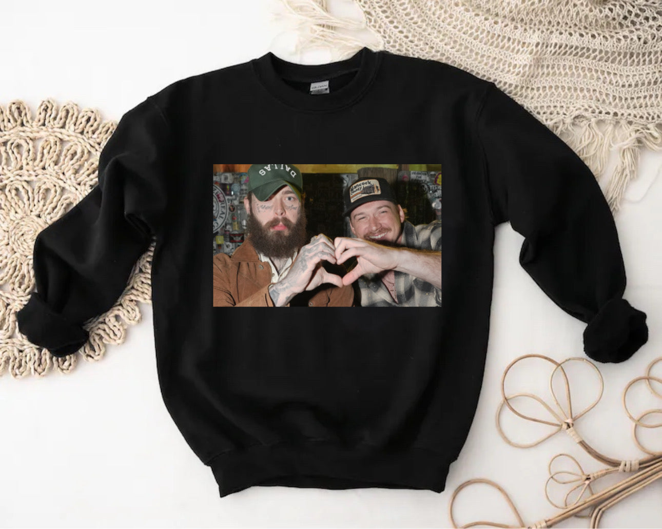 Morgan Wallen & Post Malone Crewneck