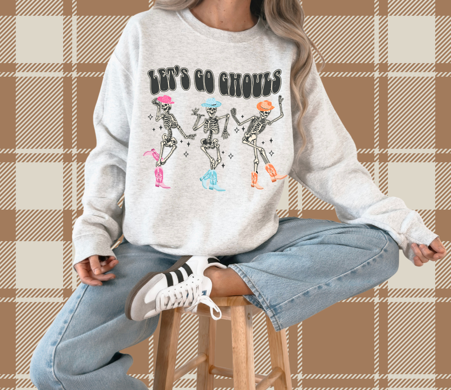 Lets Go Ghouls Crewneck Sweatshirt