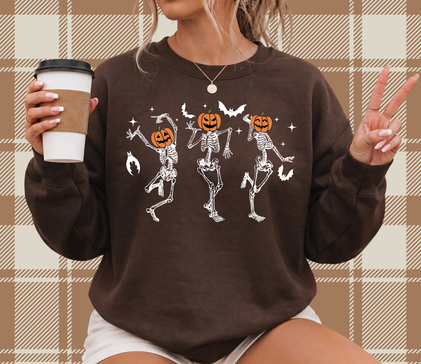 Dancing Skellys Crewneck Sweatshirt