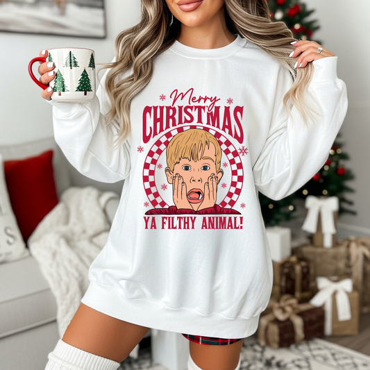 Filthy Animal Christmas Sweatshirt