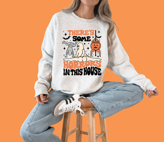 Horrors In This House Crewneck Sweatshirt