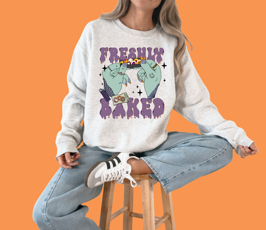 Freshly Baked Halloween Crewneck Sweatshirt