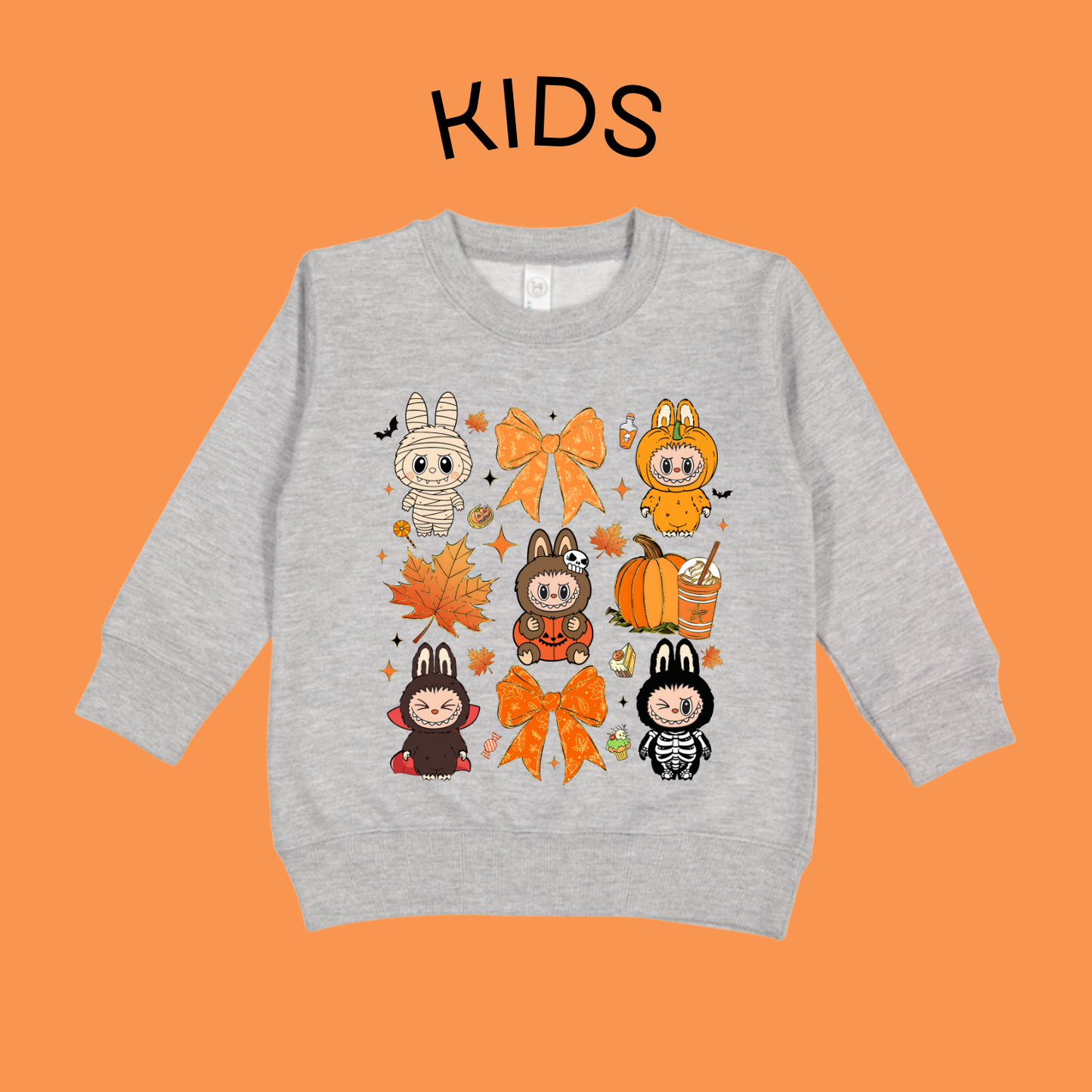 KIDS Halloween Monsters Sweatshirt