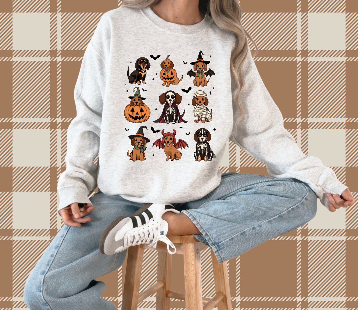Haunted Weenies Crewneck Sweatshirt
