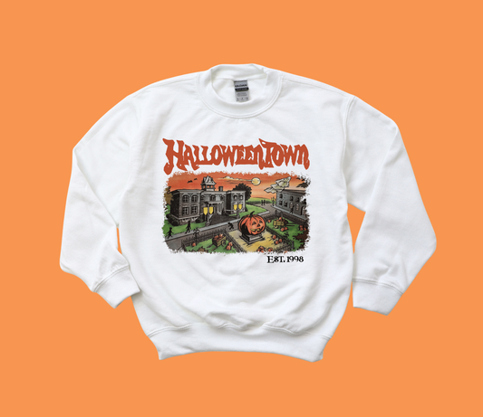 Halloween Town Halloween Crewneck Sweatshirt