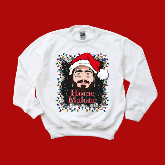 Home Malone Christmas Sweatshirt
