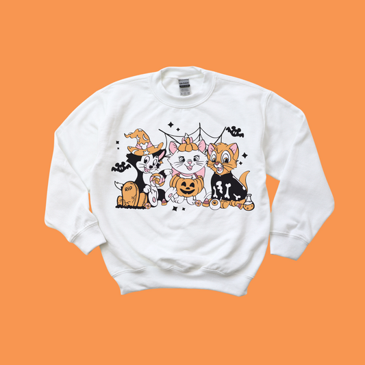 Aristocats Halloween Crewneck Sweatshirt