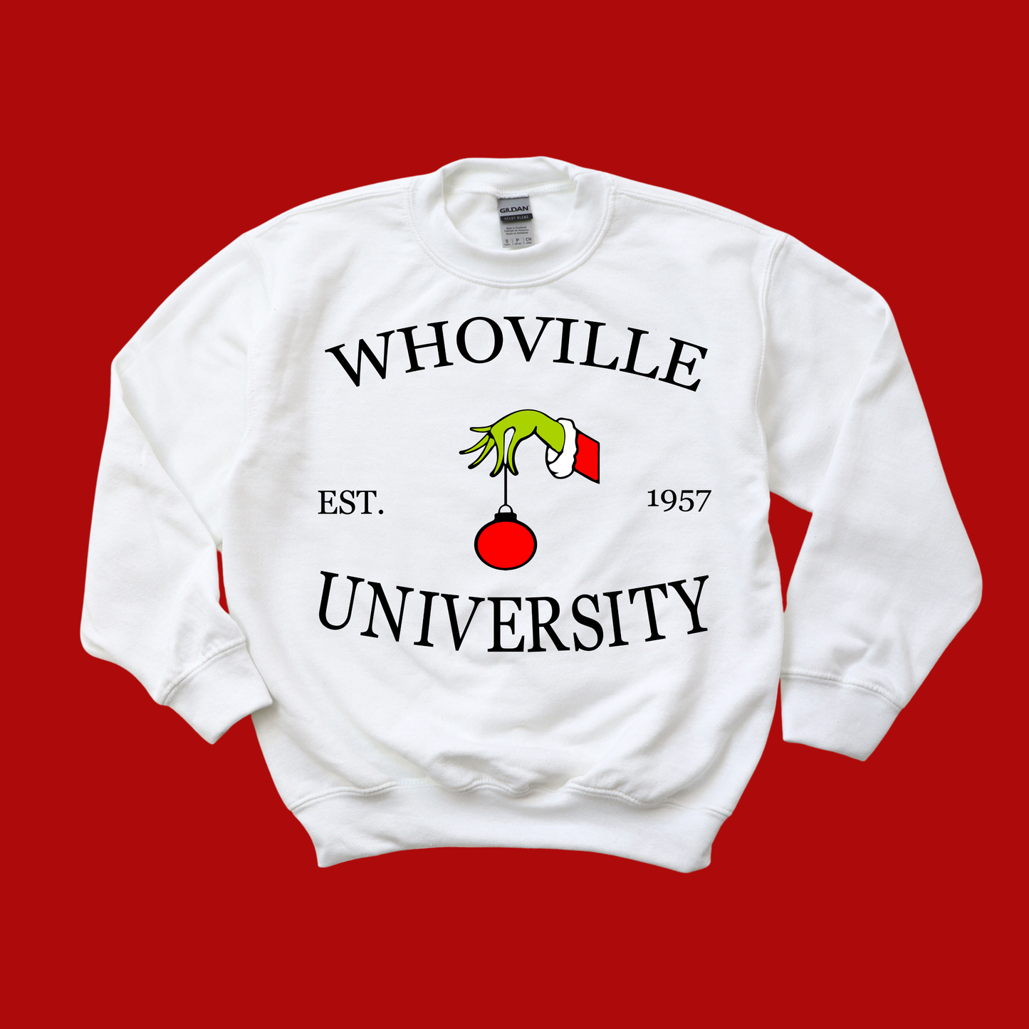 Whoville University Christmas Sweatshirt