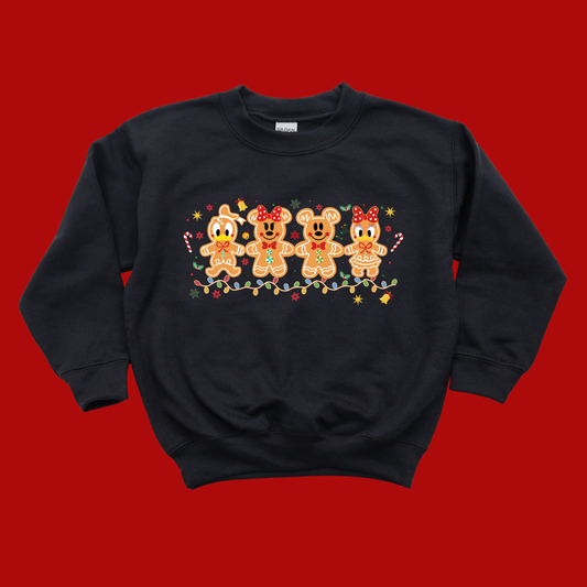 Gingerbread Mouse Christmas Sweatshirt